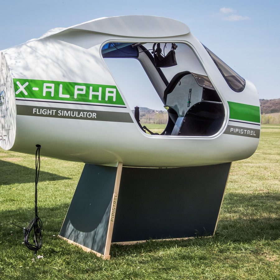X-ALPHA Flight simulator